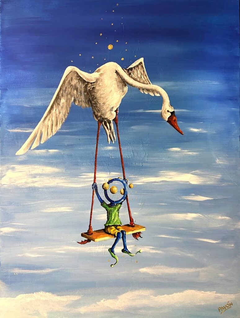 Acrylic on canvas 50 x 70 cm