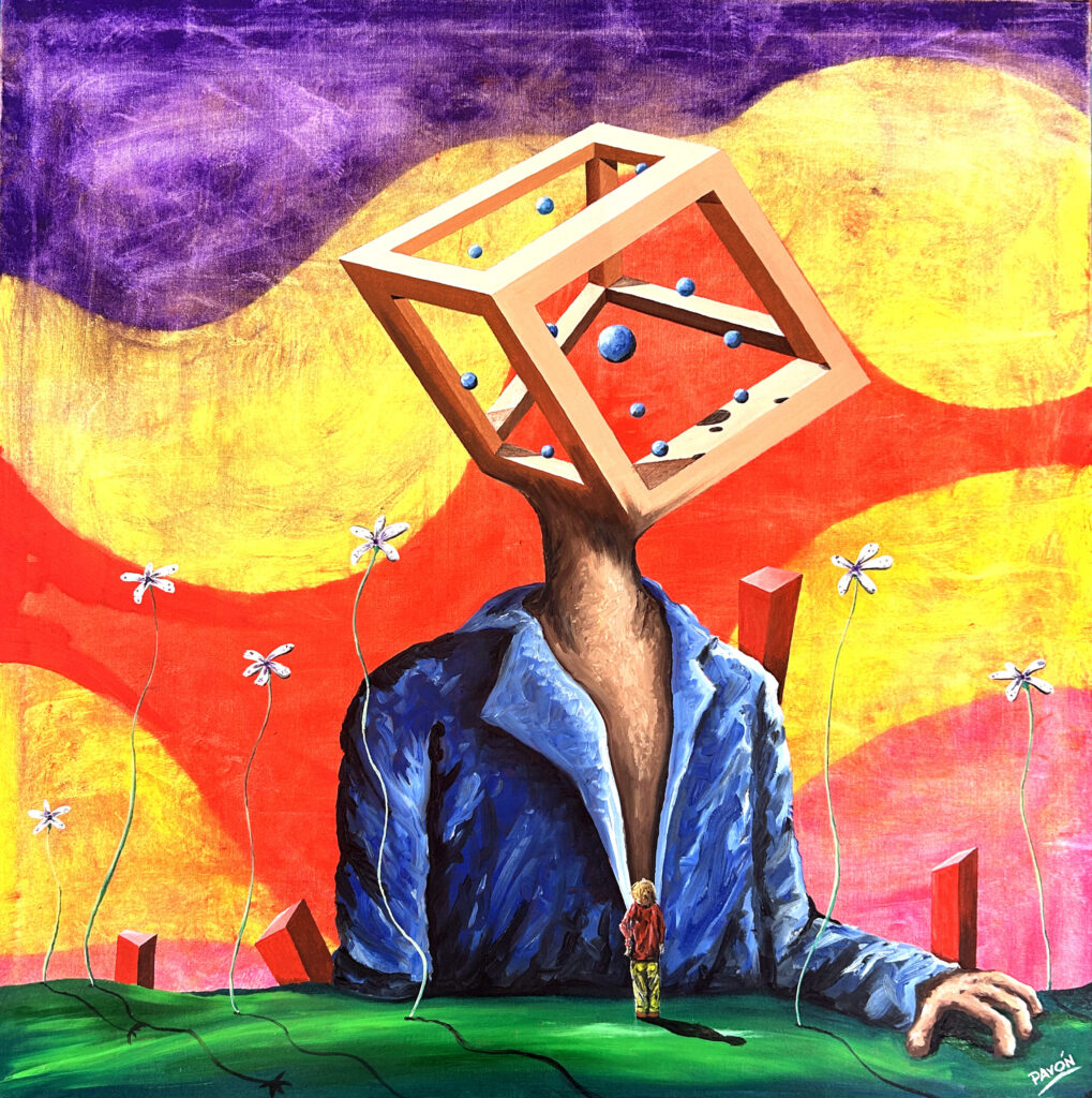 Oil on canvas 90 x90 cm