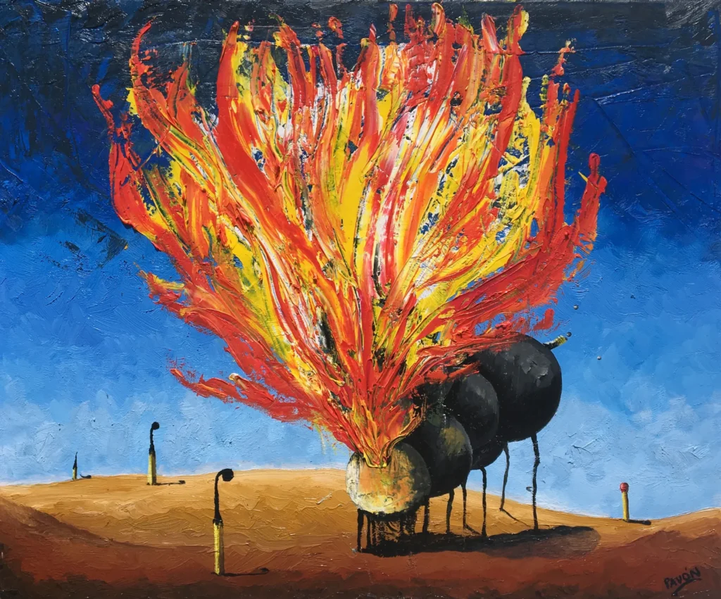 Oil on canvas 60 x 45 cm