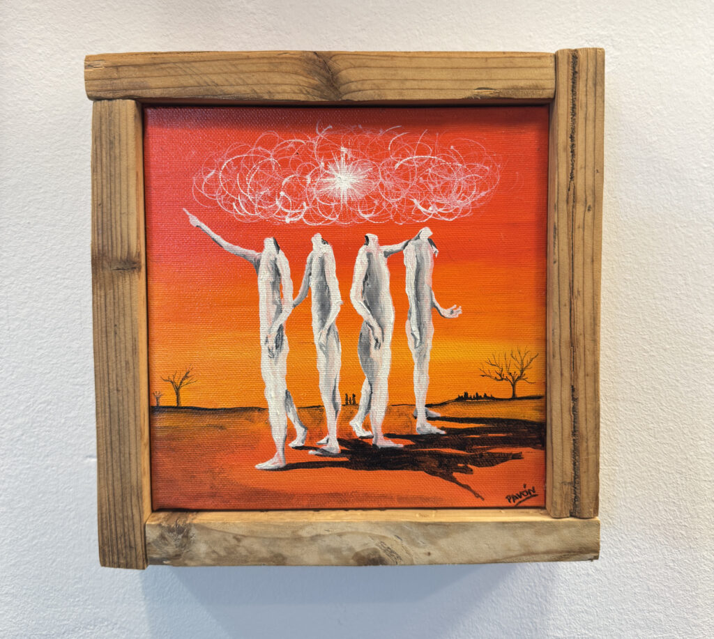 oil on canvas 20 x 20 cm