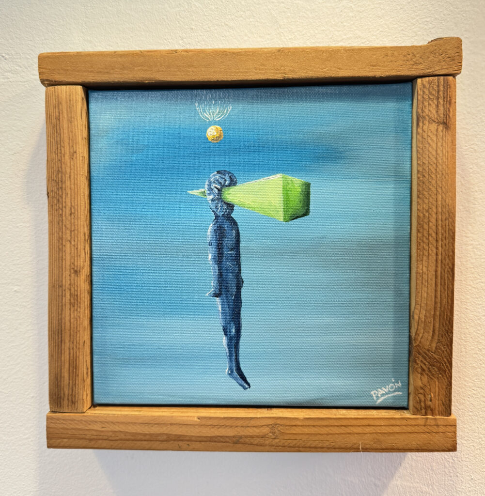 oil on canvas 20 x 20 cm